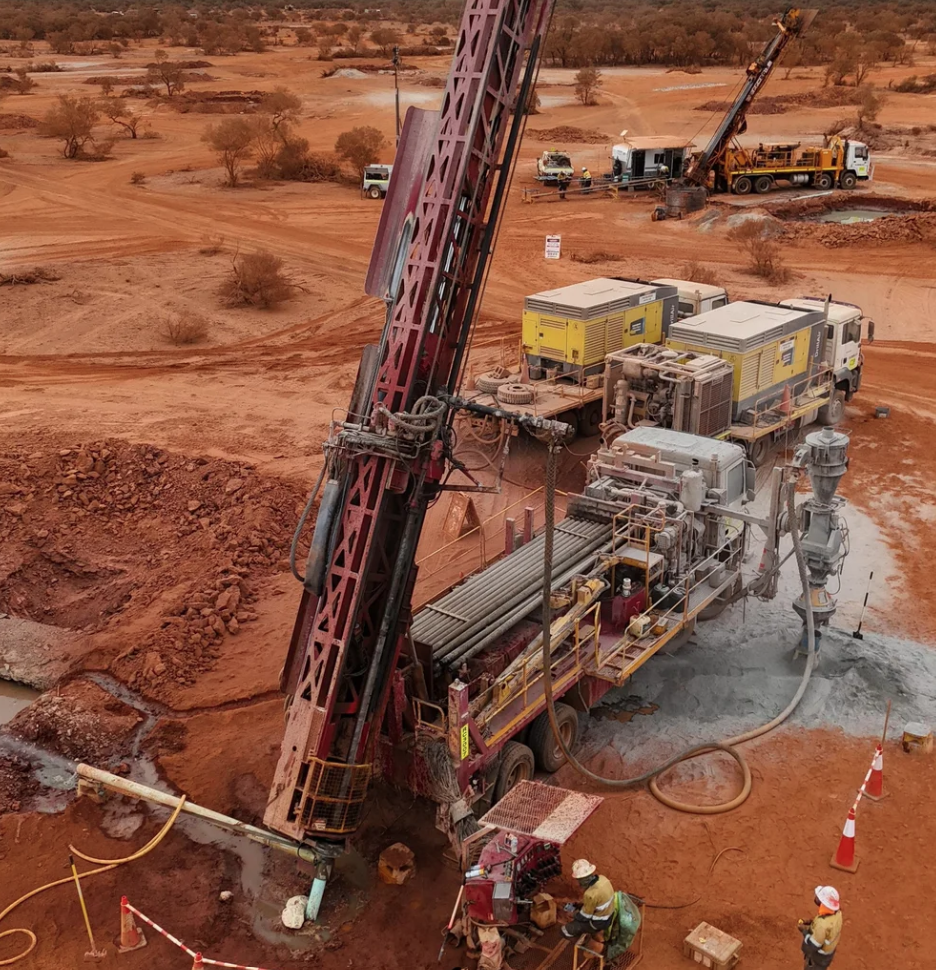 Mining operations and heavy machinery